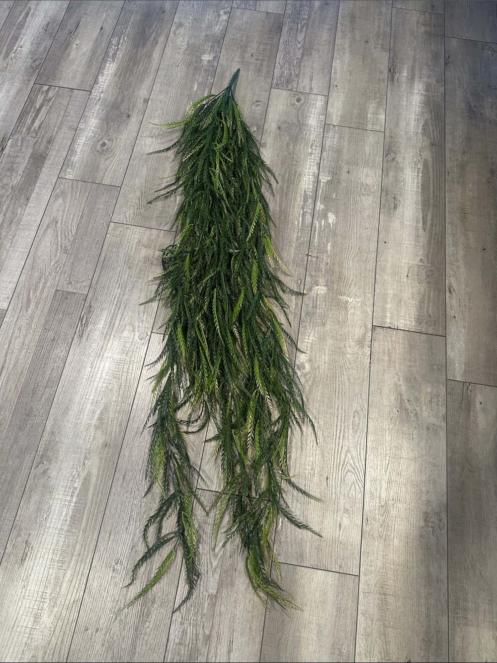 Hobby Lobby Cascading Faux Greenery Garland - Deep Green (5 feet)